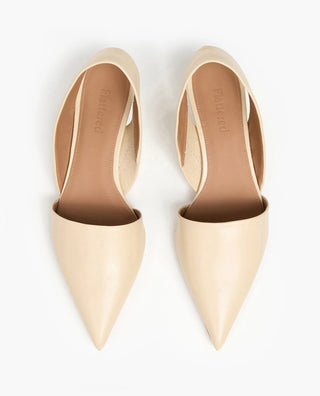 Flattered Ninni Leather Heel - Creme