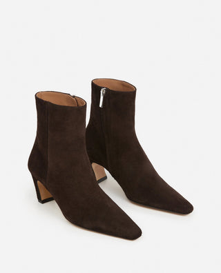Flattered Xena Suede Boot - Chocolate