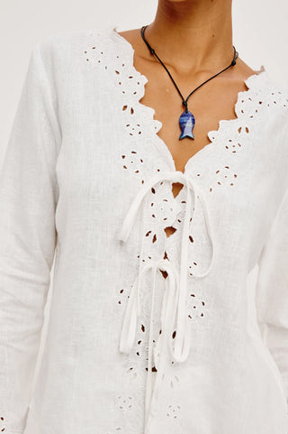 Rails Fleur Top - White