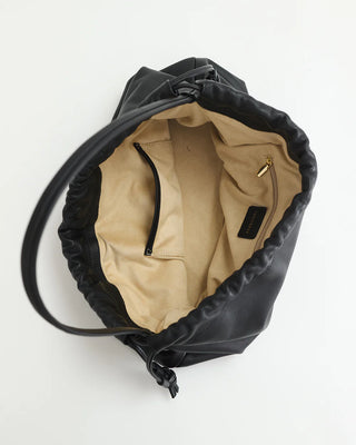 The Horse Fin Shoulder Bag in Black