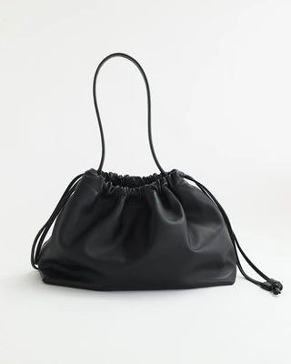 The Horse Fin Shoulder Bag in Black
