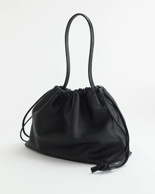 The Horse Fin Shoulder Bag in Black