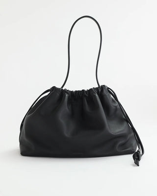 The Horse Fin Shoulder Bag in Black