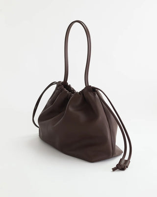 The Horse Fin Shoulder Bag in Coffee