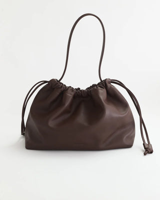 The Horse Fin Shoulder Bag in Coffee