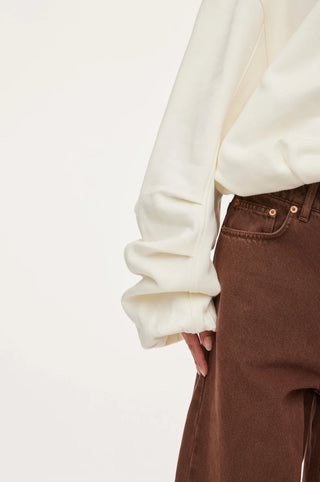 Oval Square Crewneck Sweat - Off White