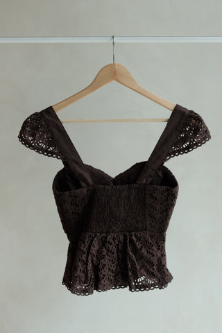 Heartloom Gracelyn Top - Coco