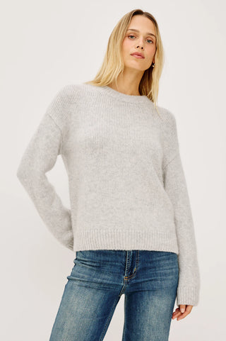 Rails Helly Sweater - Heather Grey