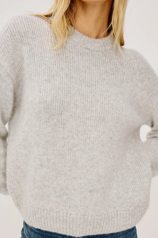 Rails Helly Sweater - Heather Grey