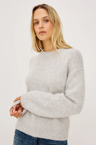 Rails Helly Sweater - Heather Grey
