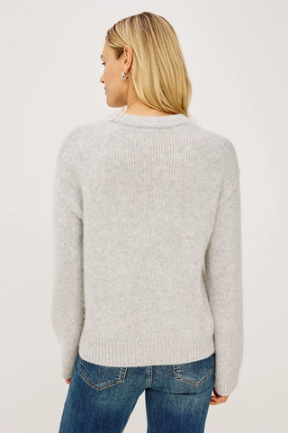 Rails Helly Sweater - Heather Grey