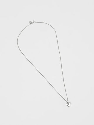 Wolf Circus Baby Heart Necklace - Sterling Silver