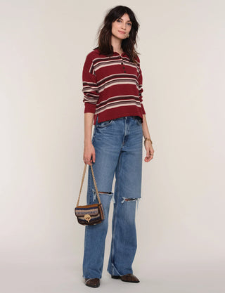 Heartloom Joyce Sweater - Mulberry