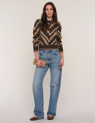 Heartloom Paloma Sweater - Olive