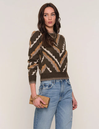 Heartloom Paloma Sweater - Olive