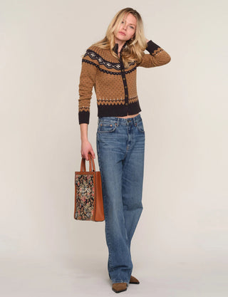 Heartloom Joya Cardi - Camel