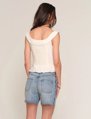 Heartloom Finch Top - Cream