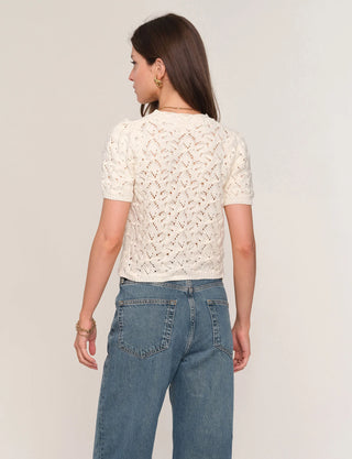 Heartloom Dana Cardi - Eggshell