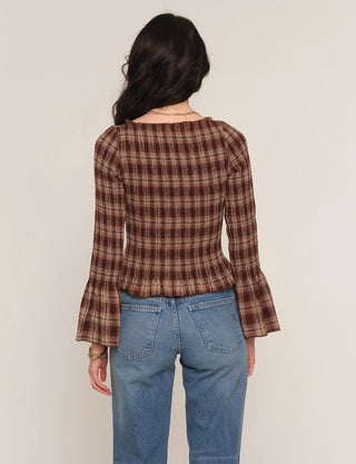 Heartloom Tracy Top - Cafe