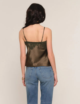 Heartloom Mirai Cami in Olive
