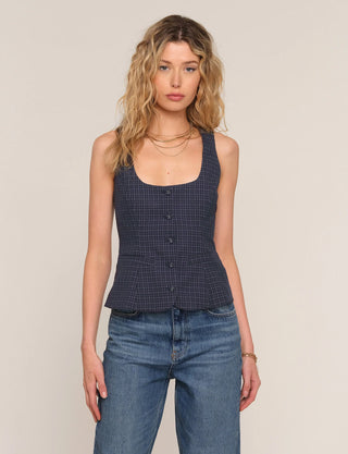 Heartloom Petal Vest - Midnight
