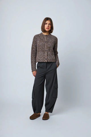 Line the Label Mabel Sweater - Barn Owl