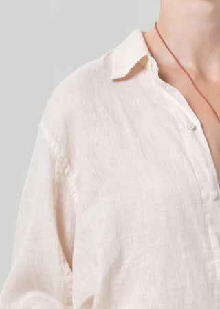 Citizens Of Humanity Kayla Shrunken Shirt - Pale Stone