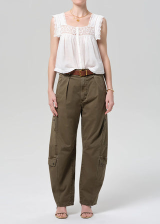Citizens Of Humanity Mia Embroidered Top - White