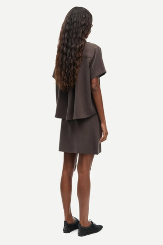 Samsoe Mina SS Shirt - Mulch
