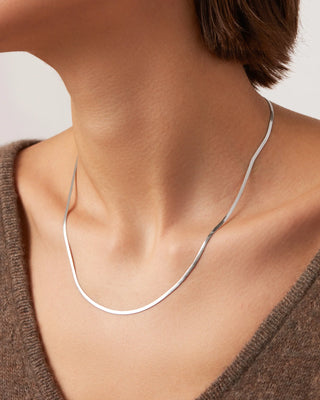 Jenny Bird Zenia Silm Chain - Silver