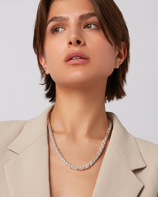 Jenny Bird Rizzo Necklace - Silver