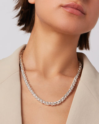Jenny Bird Rizzo Necklace - Silver