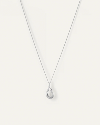 Jenny Bird Mini Egret Necklace - Silver