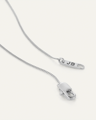 Jenny Bird Mini Egret Necklace - Silver