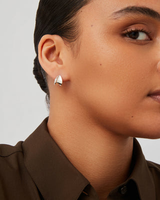 Jenny Bird Mini Paige Puffs in Silver