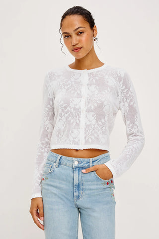 Rails July Cardigan - White