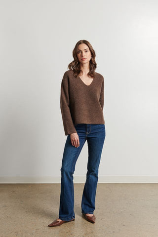 Line The Label Annalise Sweater- Spice