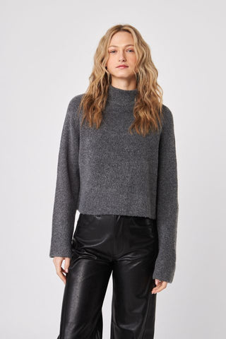 John + Jenn Oliver Sweater in Granite