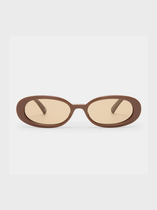 Le Specs Outta Love Sunglasses - Cocoa