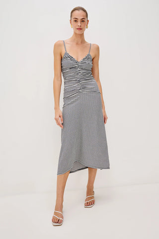 Rails Mari Dress in Navy Gingham