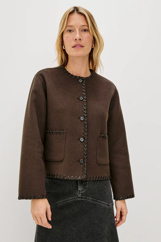 Rails Melanie Coat - Dark Brown