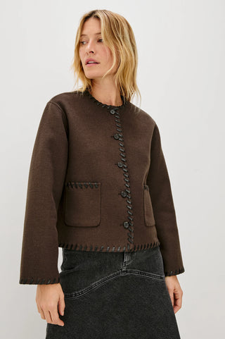 Rails Melanie Coat - Dark Brown
