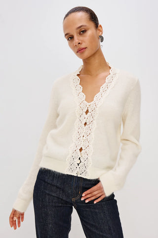Rails Mer Cardigan - Ivory