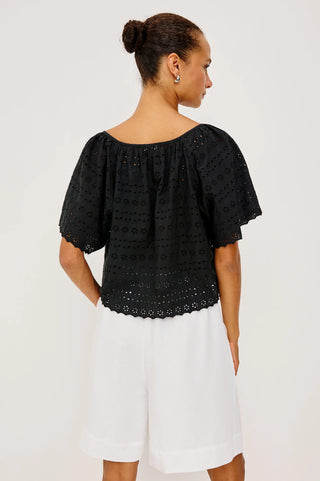 Rails Miller Top - Black Eyelet