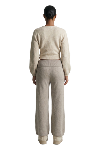 American Dreams Mariya Wrap Cardigan in Beige