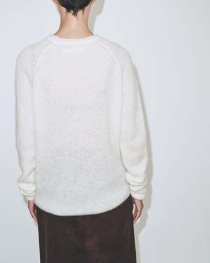 Mijeong Park Mohair Crew Neck Sweater