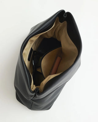 The Horse Benny Fold Clutch in Black