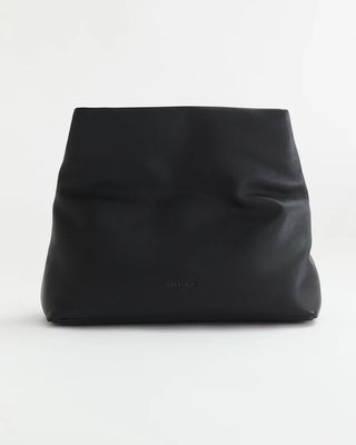 The Horse Benny Fold Clutch in Black