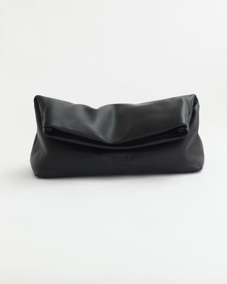 The Horse Benny Fold Clutch in Black