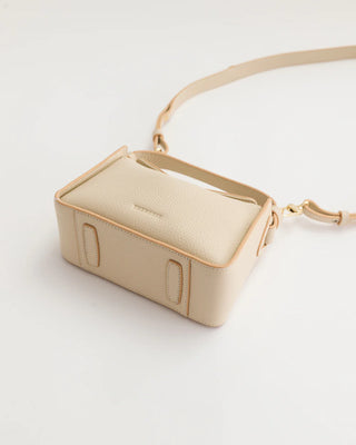 The Horse Mini Clementine Bag in Oat & Gold